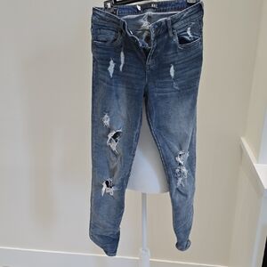 Kut from the Kloth Ripped Blue Skinny Jeans